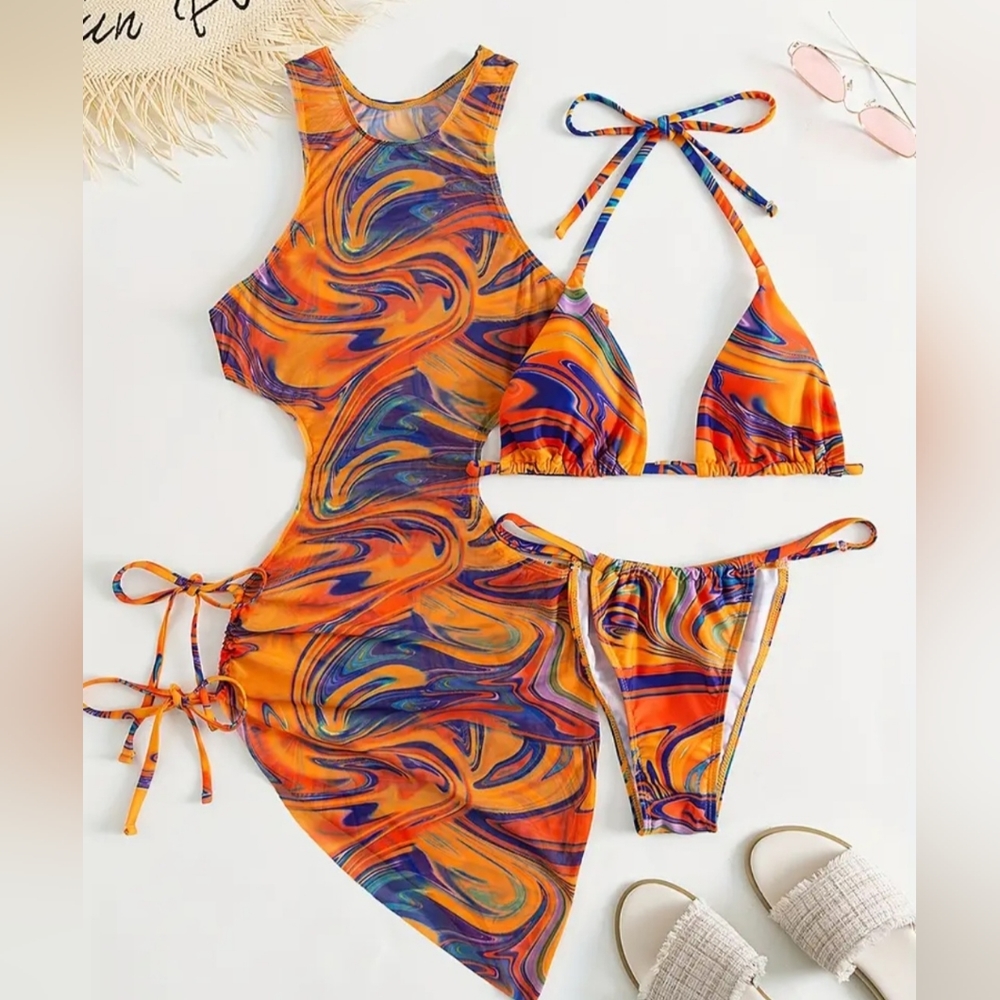 3 Piece Set Bikini swimsuit 🩱